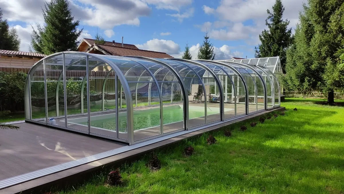 Композитный бассейн Laguna 7 — готовый проект в Пущино
